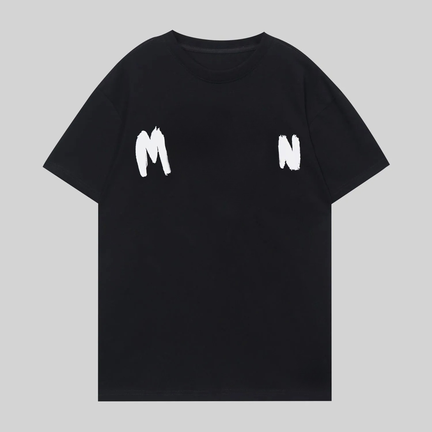 2025 nouveau luxe t-shirt mode personnalisé hommes et femmes Design T-shirts femmes T-shirts de haute qualité noir et blanc