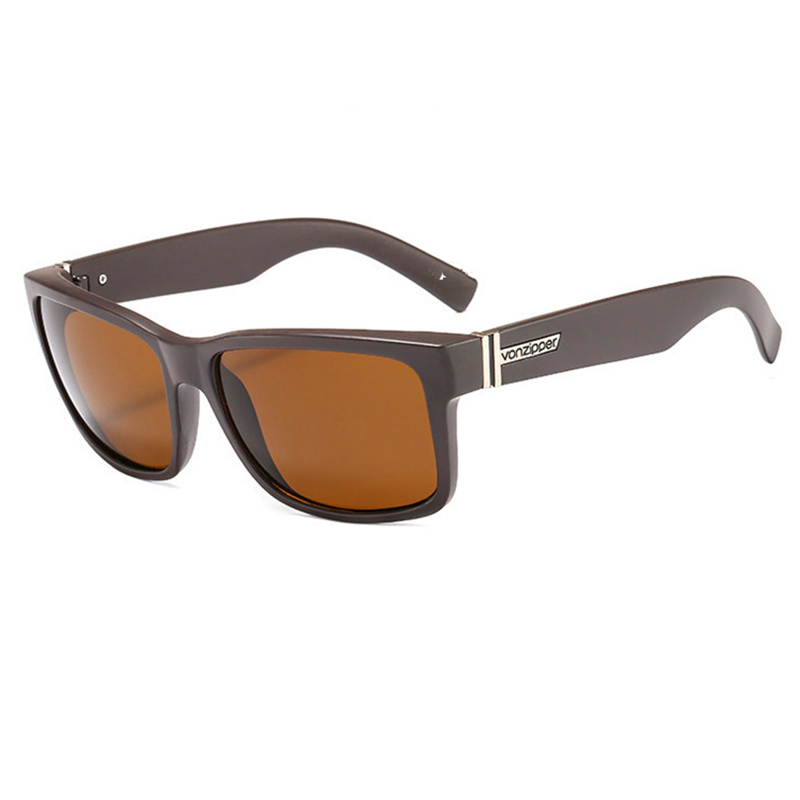 Lunettes de soleil carrées de marque pour homme, style rétro, sport, de luxe, effet miroir, protection UV400