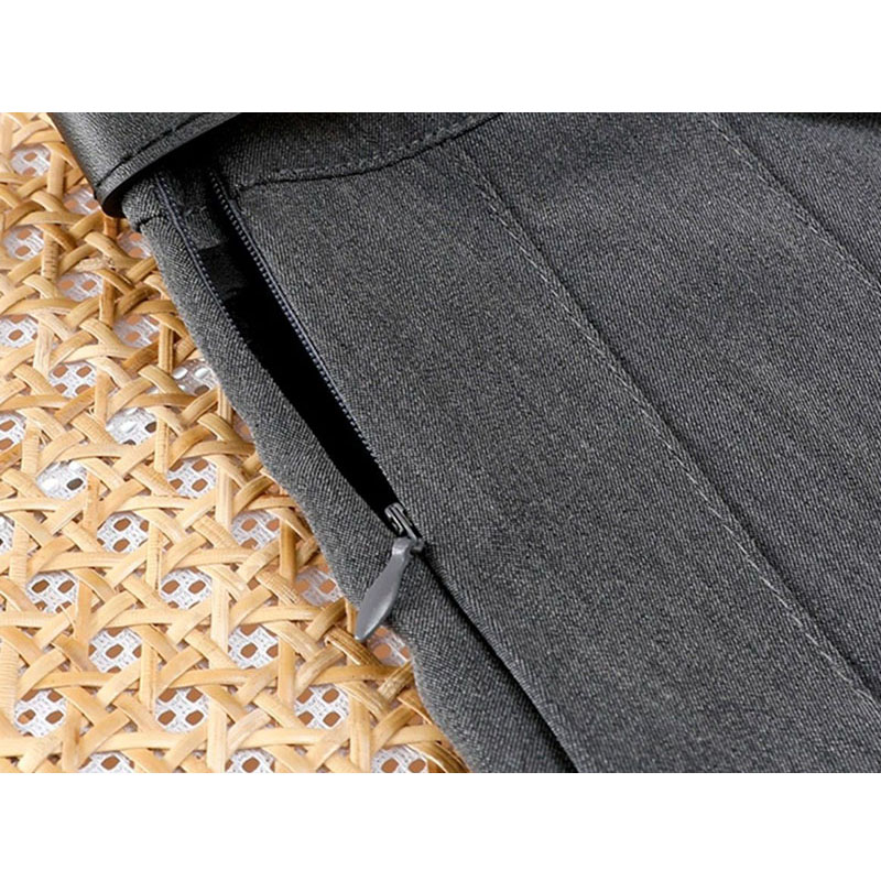 Jupes longues plissées automne-hiver pour femme, taille haute unie, style écolière, jupe trapèze JK, jupes maxi coréennes polyvalentes pour femme