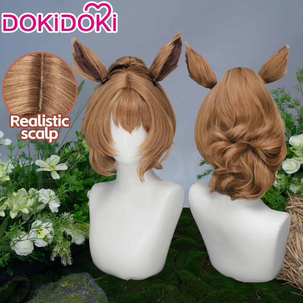 Haru Urara Agnes Tachyon Special Week Taiki Shuttle Kitasan Black Doto Kiseki Perruque de cosplay DokiDoki Halloween Hair Bonnet de perruque offert