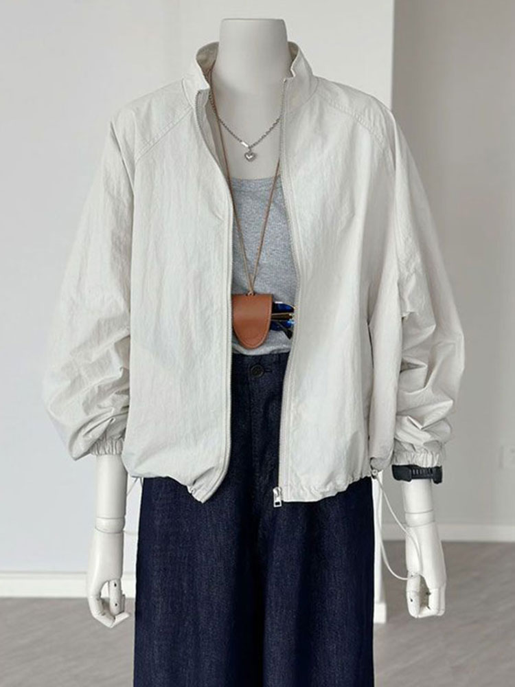 Veste de sport de plein air légère pour femmes, coupe-vent décontracté, Protection solaire, vêtements d'extérieur fins, manteaux à la mode printemps été, nouvelle collection