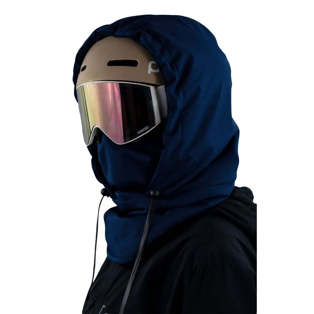 Chapeaux d'hiver à capuche avec cordon de serrage, écharpe résistante au froid, cagoule ultralégère, couvre-cou amovible, manteau court, débardeur unisexe