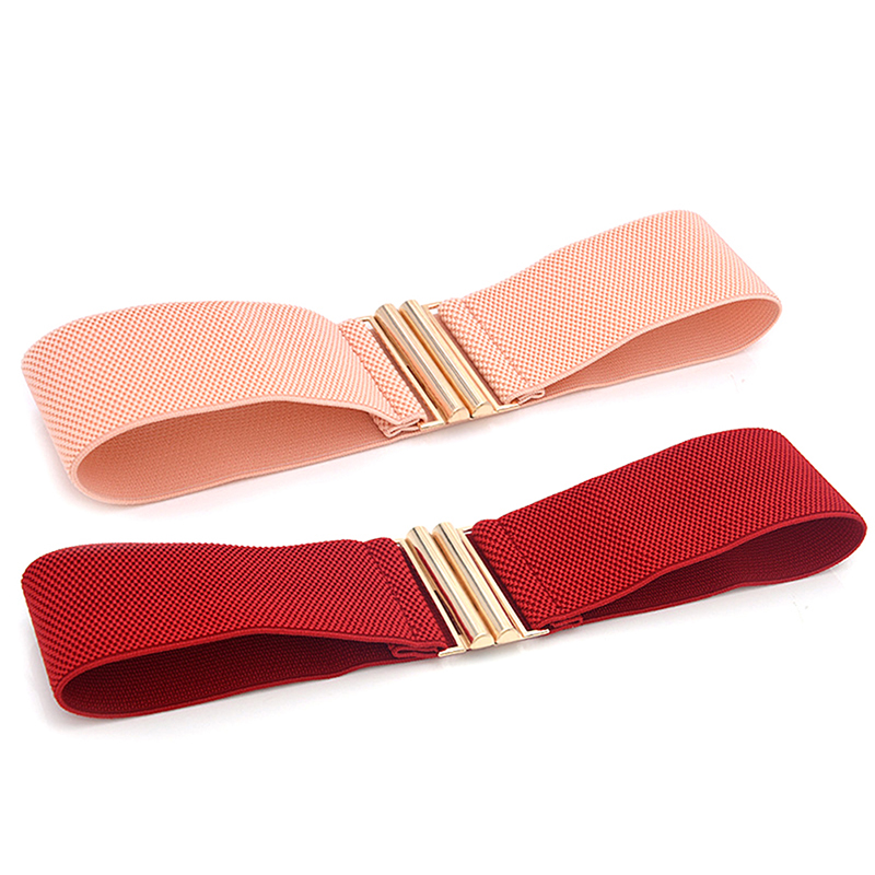 Ceinture extensible pour femmes, slim, élastique, large, Corset enveloppant la taille, accessoires pour robe