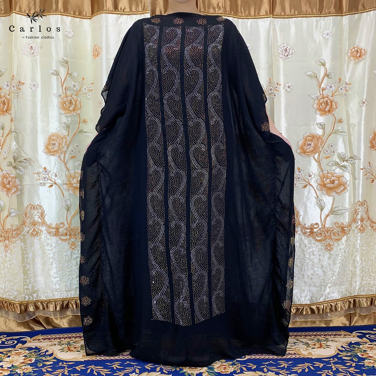 2025 nouvelle Robe longue africaine Maxi robes africaines pour femmes grande taille des deux côtés Robe en diamant Robe Femme vêtements vêtements africains