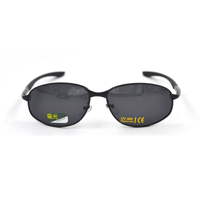 Nouveau UV400 lunettes de soleil polarisées pour femmes hommes cadre en métal Sport nuances lunettes de soleil voyage conduite lunettes de soleil gris/marron lentille L3