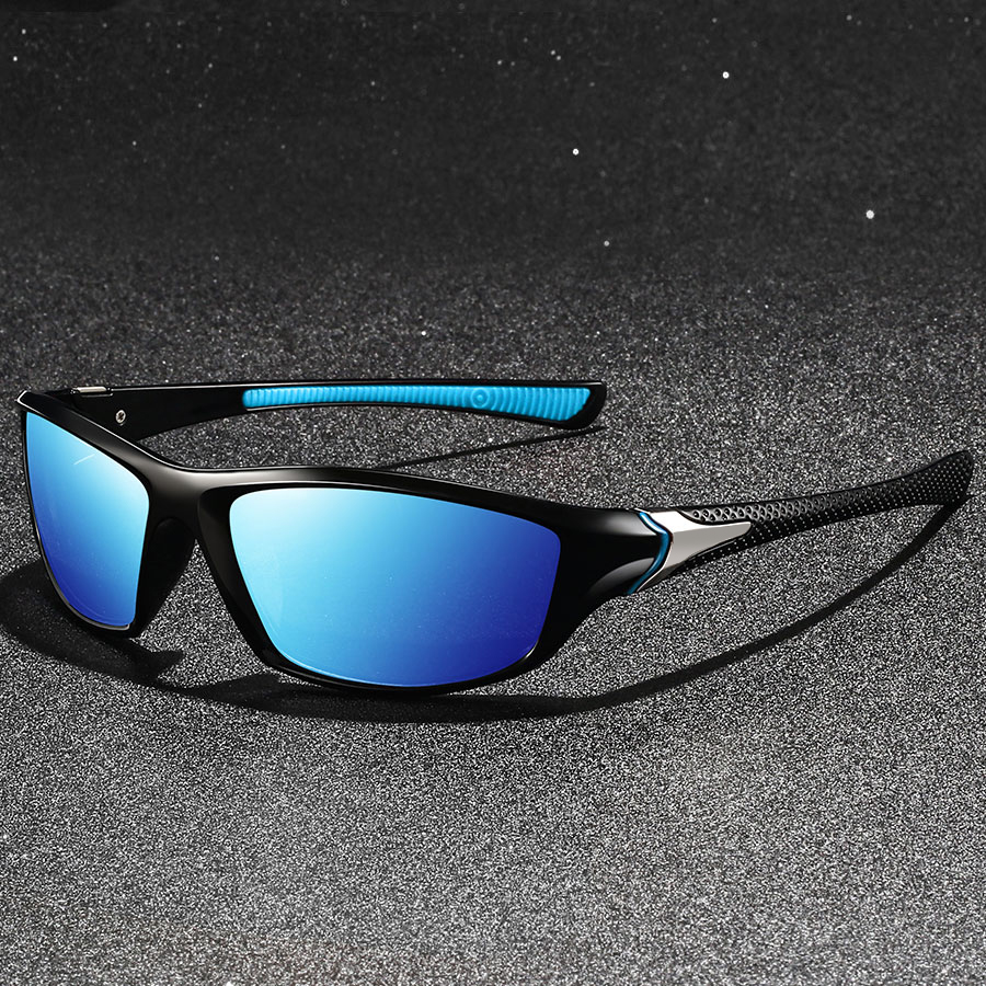 Lunettes de soleil de sport tendance pour hommes et femmes, idéales pour la pêche, la randonnée, la course à pied, le cyclisme, l'alpinisme – Lunettes de soleil sportives pour homme