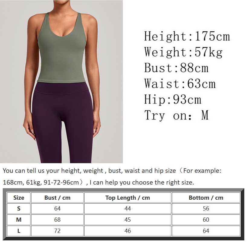 Débardeurs de sport pour femme, vêtements de yoga, hauts d'entraînement rembourrés pour la gym, collection été 2026, dos nu, couleur café, beige, violet, bleu