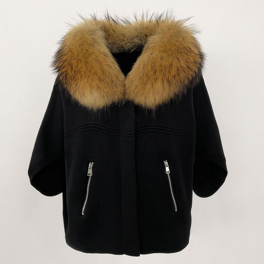 Tricots femme vêtements pour femmes automne mode européenne pull tricoté véritable manteau de fourrure veste de fourrure de renard naturel printemps Cardigan