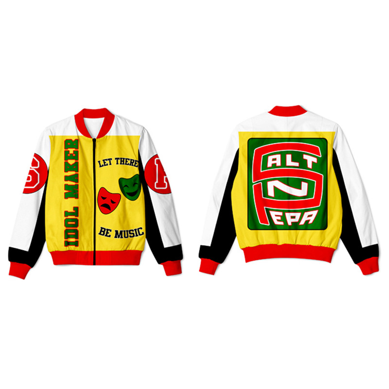 Veste sur mesure pour adulte, Idol Maker, Salt N Pepa 8 Ball, Real US, American TAN8 Styles, Fashion Made