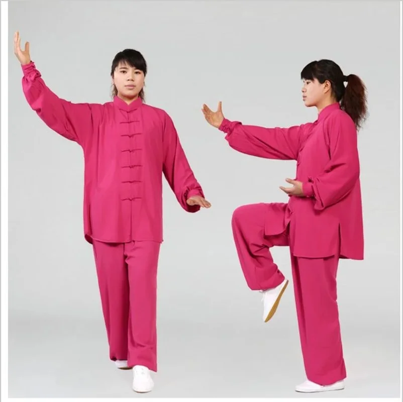 Vêtements traditionnels chinois à manches longues pour hommes, uniforme de KungFu, vêtements d'exercice de chapelle Tai, 14 documents, Wushu Taichapel