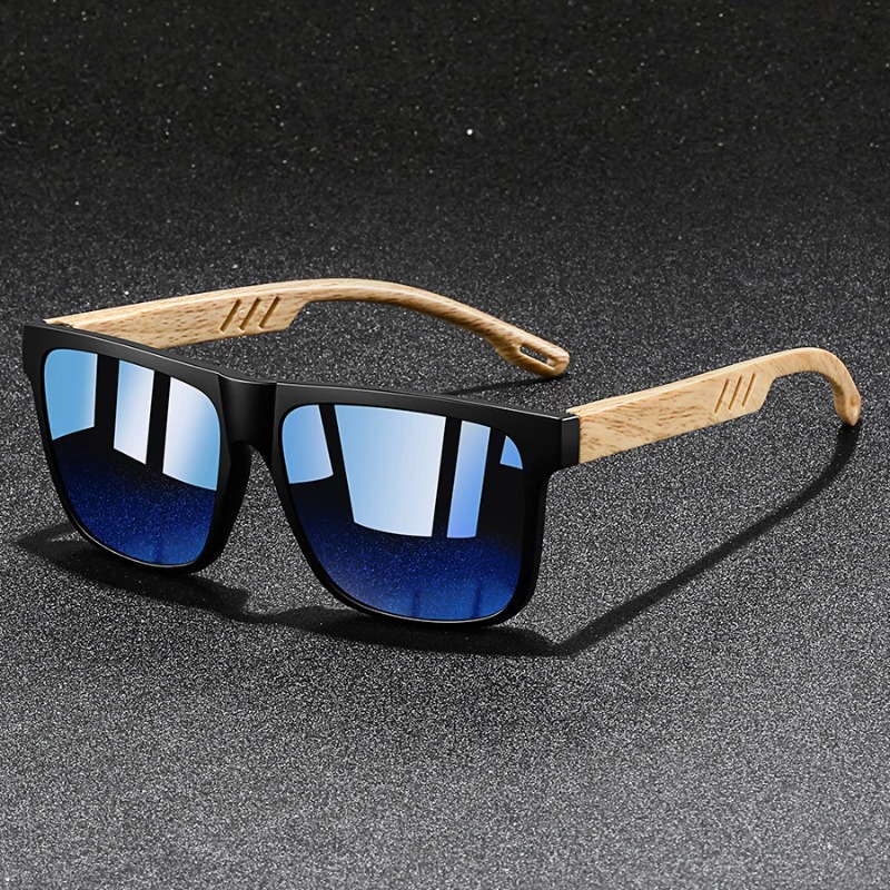 Lunettes de soleil carrées vintage tendance pour hommes et femmes, idéales pour la pêche et la conduite, de marque de luxe, protection UV400