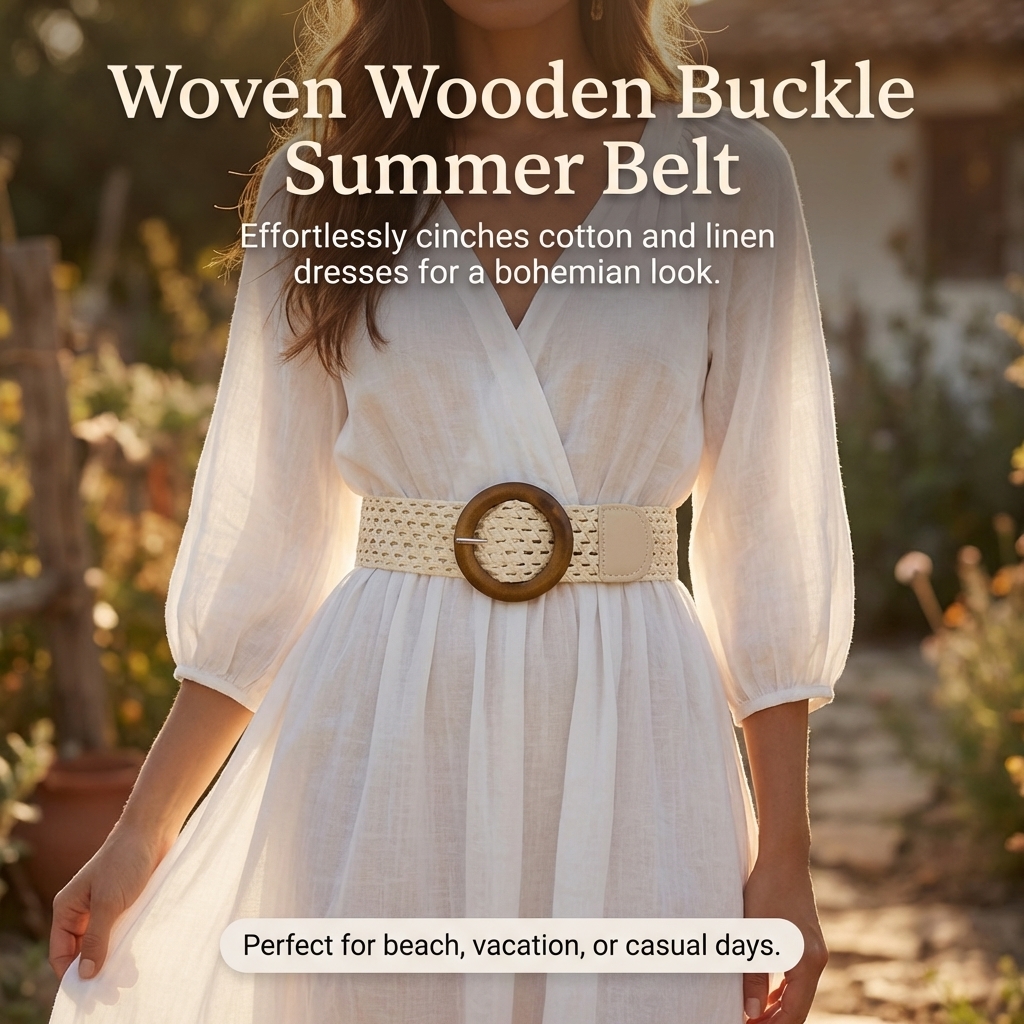 Ceinture tissée de style ethnique pour femmes, pour la décoration des robes, pour un usage quotidien décontracté