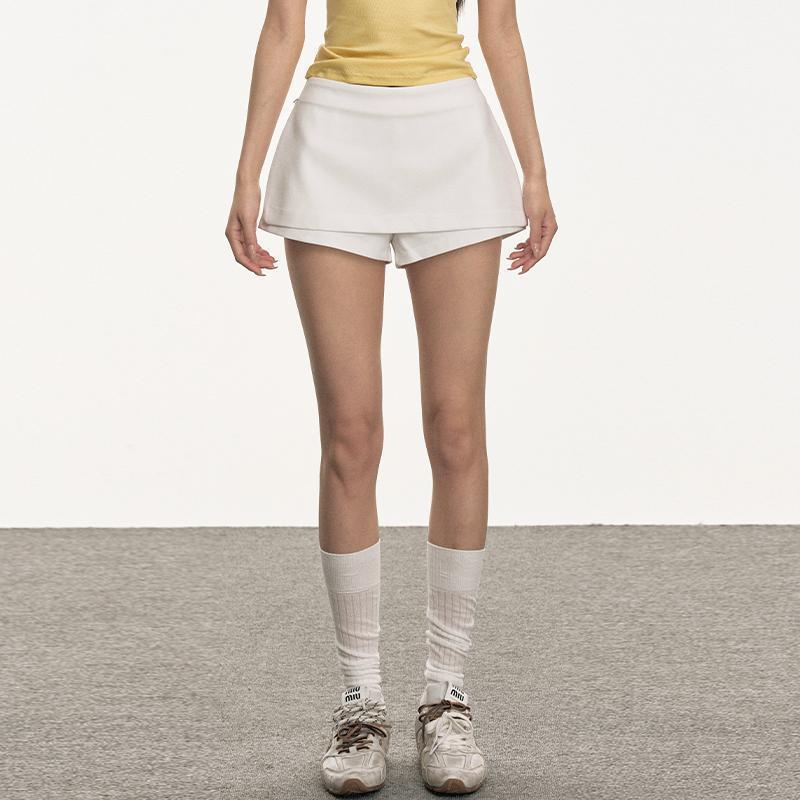 Jupe-short tendance été Y2K Harajuku style punk décontracté pour femme, polyvalente et originale