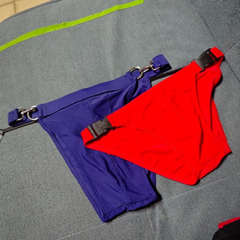 Maillot de bain original à boucle bilatérale pour la plage, style européen et américain, sportif, à ouverture latérale, taille basse, modèle 10101