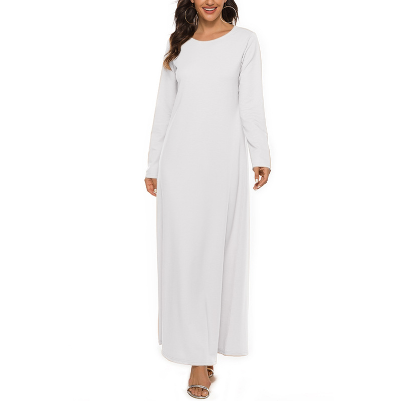 Abayas musulmanes décontractées pour femmes, Robe caftan, Robe marocaine, Eid Mubarak, Turquie, Dubaï, Mode adulte, 3 couleurs