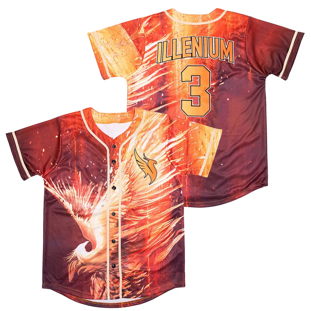 ILLENIUM 2023 Tour Jersey Cosplay Merch Jecket T-shirt printemps été hommes/femmes T-shirt chemise