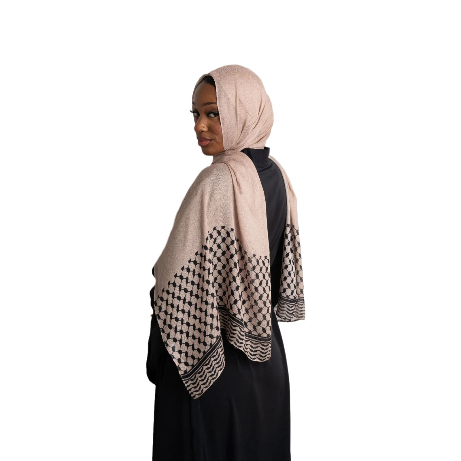 Nouveau Kuffiyeh imprime mousseline de soie Hijab écharpe respirant doux grande taille mode avant foulards foulard musulman Hijabs châle Ramadan