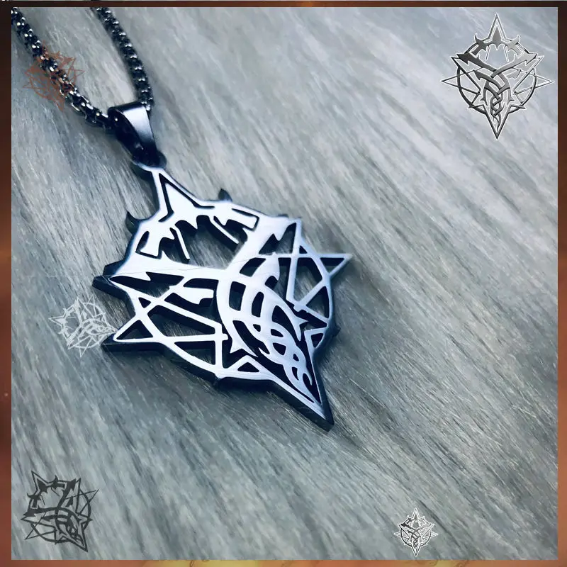 Collier Anime pour femmes, colliers le seigneur des mystères, tendance CKtalon, couleur argent, mode Couples, cadeau de fête pour filles