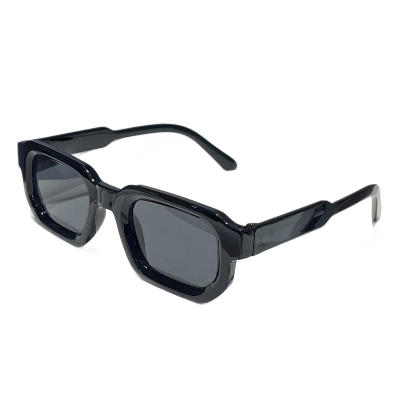 Lunettes de soleil rectangulaires de luxe pour femmes et hommes, de marque de créateur, décontractées, en plastique, pour l'extérieur