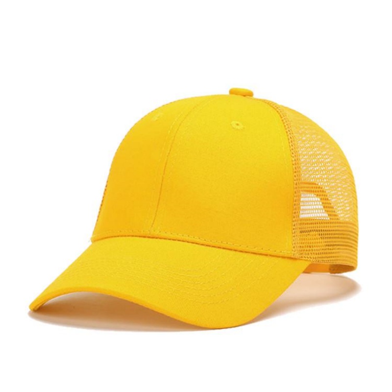 Casquette de baseball unisexe pour l'été, chapeau de soleil camouflage respirant en maille, casquette snapback de couleur unie pour homme