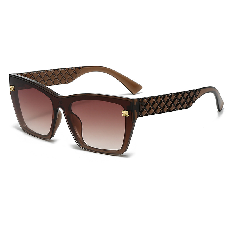 Lunettes de soleil de luxe pour hommes et femmes, lunettes de soleil de mode pour hommes, lunettes de soleil carrées décontractées pour femmes, protection UV400