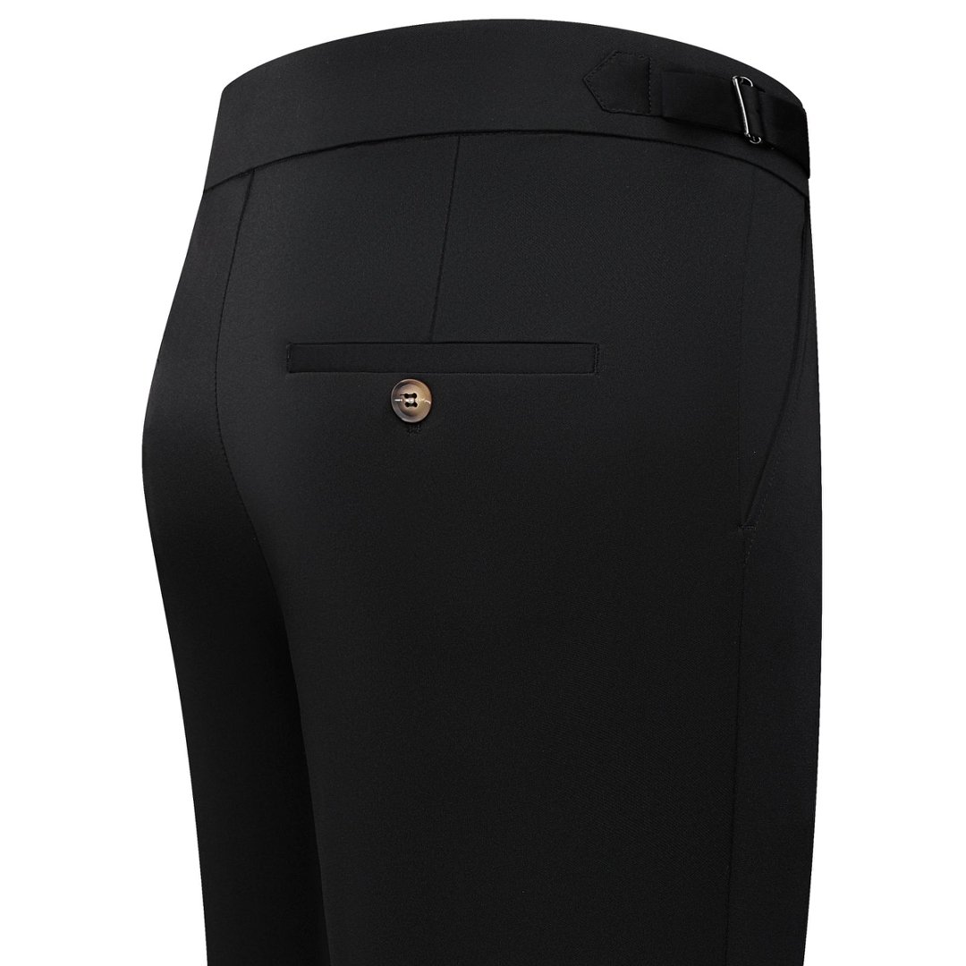 Pantalon de Costume Homme Extensible de Haute Qualité, Décontracté Chic, Infroissable, Coupe Droite, pour le Travail, Printemps-Automne