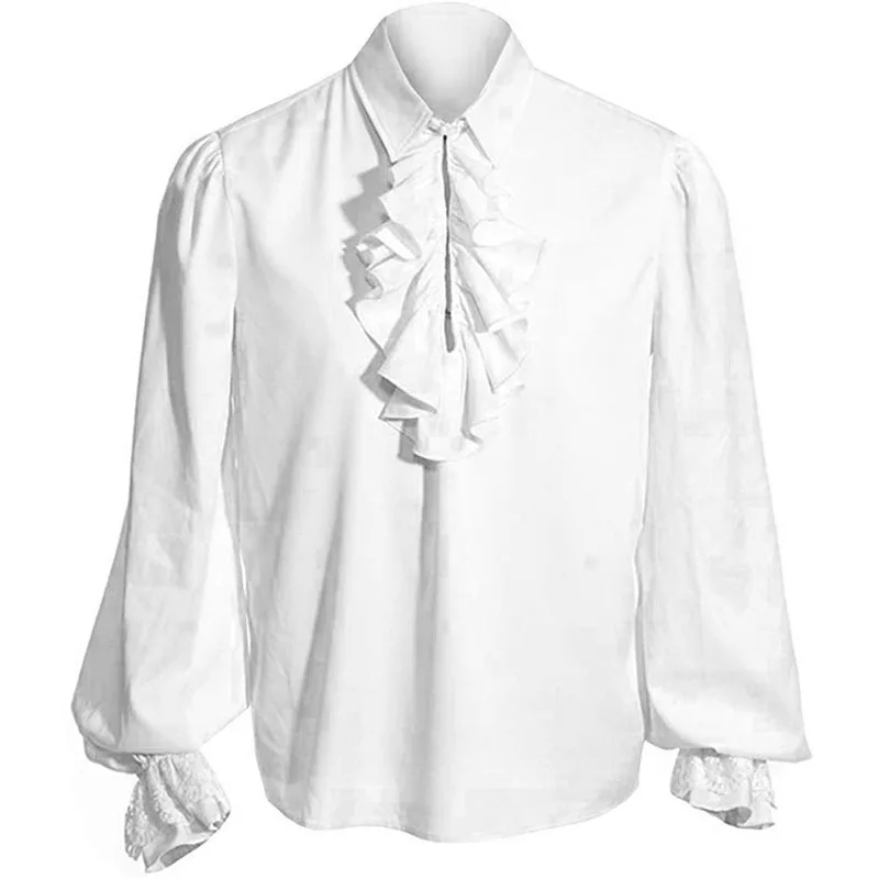 Hommes Steampunk Renaissance Prince Halloween Cosplay tenue gothique médiéval victorien édouardien chemise gilet pantalon redingote Costume nouveau