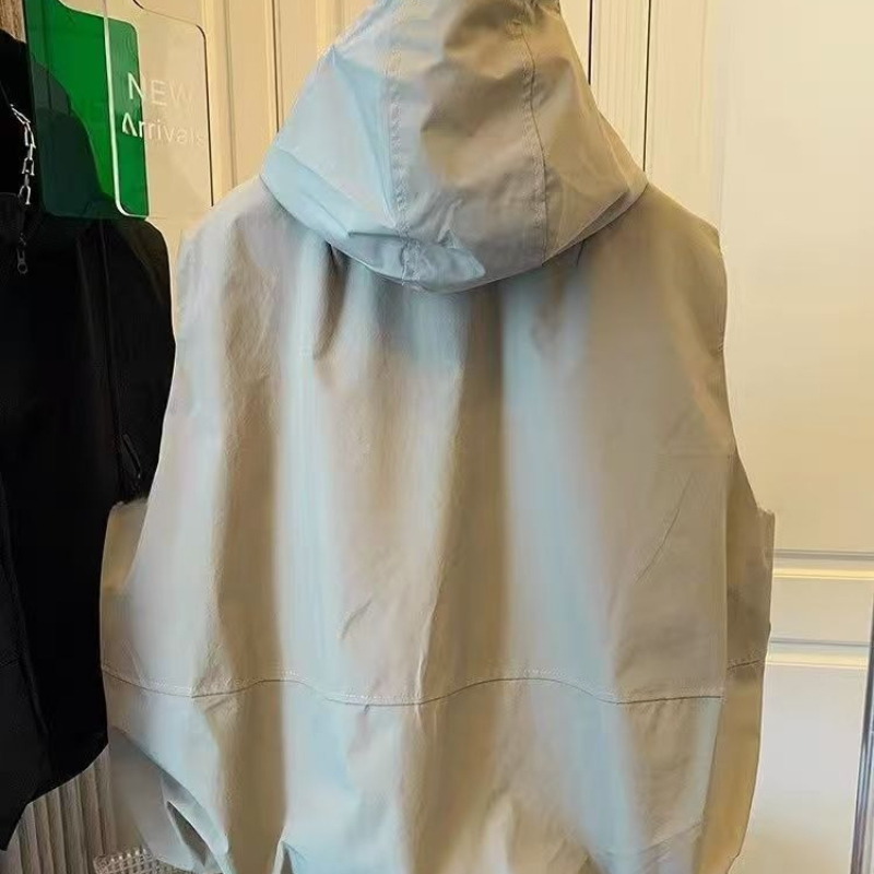 Gilet Femme Printemps-Été Nouveau Modèle Polyvalent à Capuche Sans Manches Court Style Décontracté Hauts Féminins Gilet Chaleco Mujer