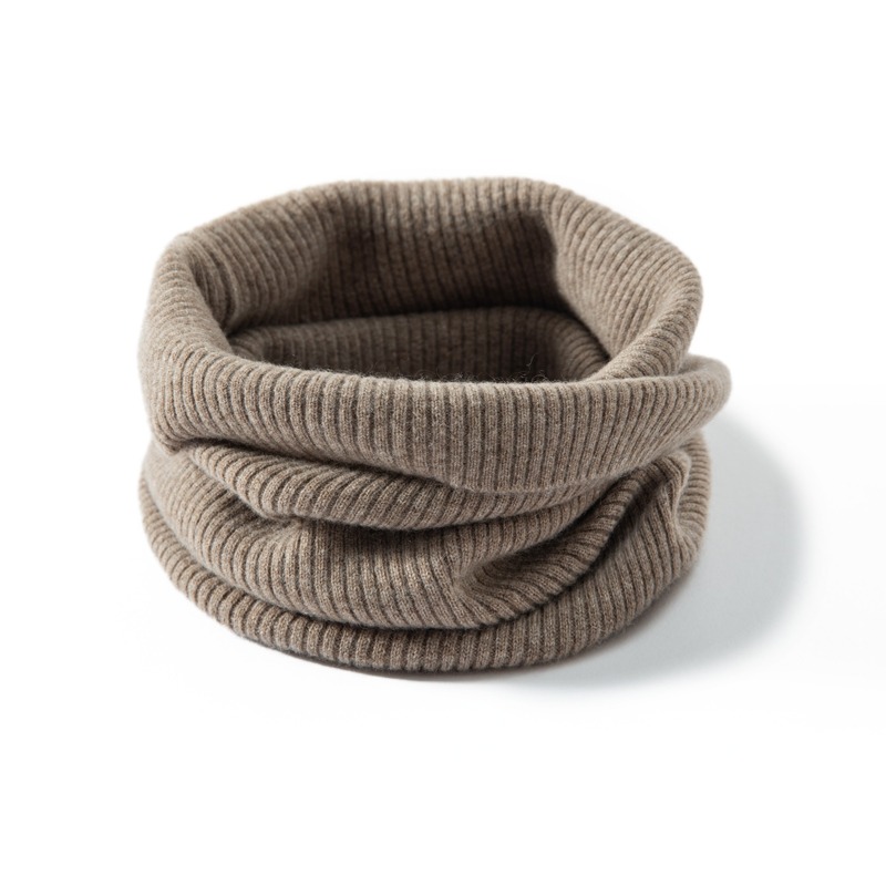 Bandeau en laine pour femmes, écharpe chaude et épaisse en tricot pour hommes, masque de Protection du cou à la mode, une pièce, automne et hiver