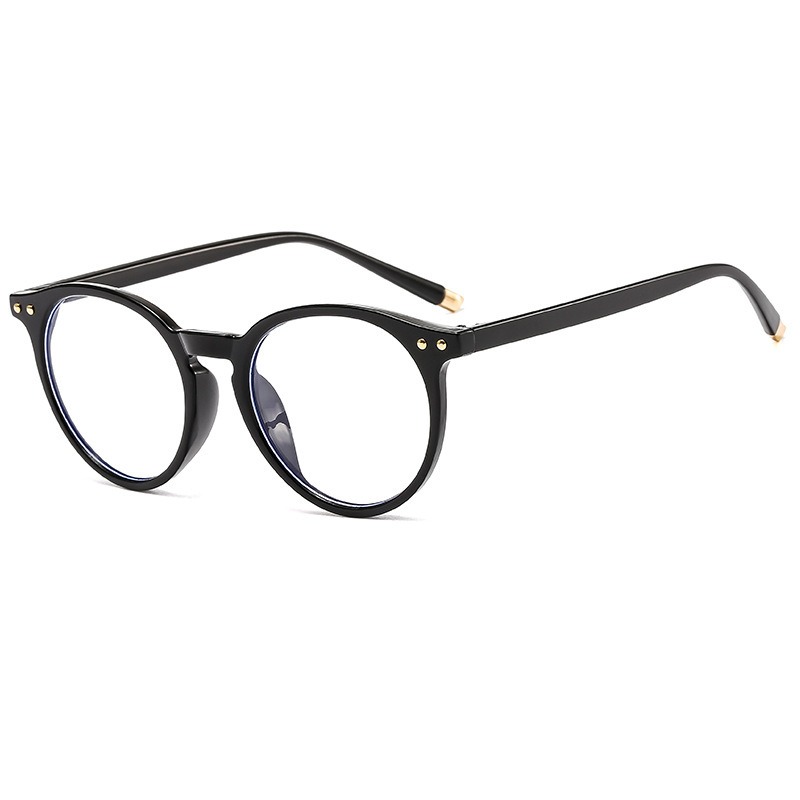 Lunettes optiques rondes Vintage pour femmes et hommes, monture Anti-lumière bleue, verres transparents de Prescription, monture de lunettes unisexe