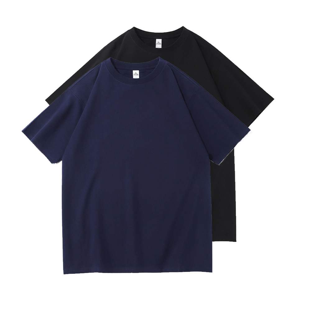 T-shirt à Manches Courtes et Col Rond pour Homme, Vêtement Basique, Décontracté, Surdimensionné, en Coton, Été
