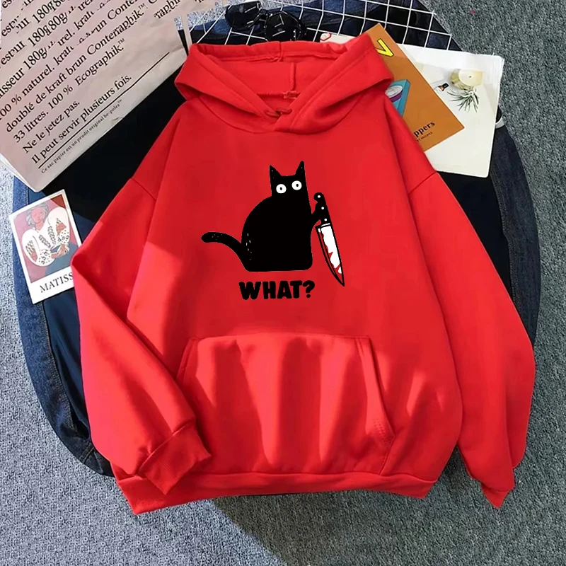 Sweat à capuche imprimé chat mignon pour femme, pull à manches longues, confortable et décontracté, pour la maison et l'extérieur, offre spéciale, 2025, automne