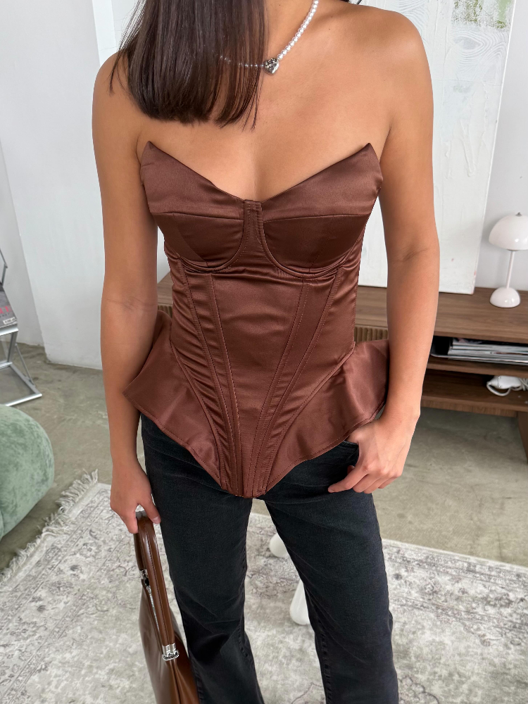 Haut sans bretelles en arête de poisson pour femmes, Chic, sans manches, épaules dénudées, dos nu, Slim, gilet court, hauts de fête de vacances, 2025