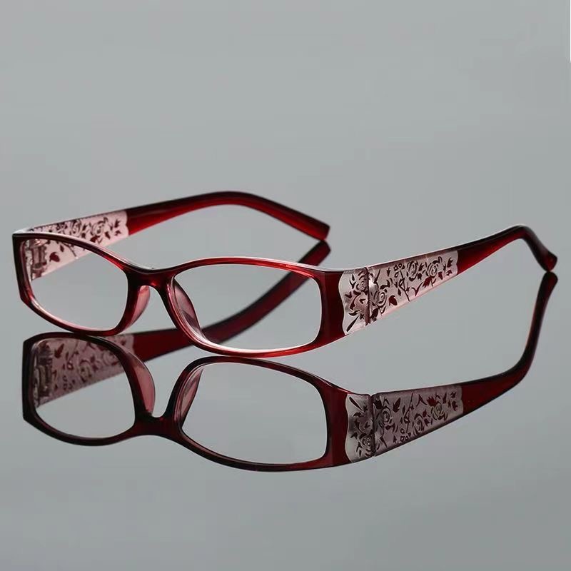 Lunettes de lecture pour femmes d'âge moyen et âgées, mode, haute définition, motif élégant