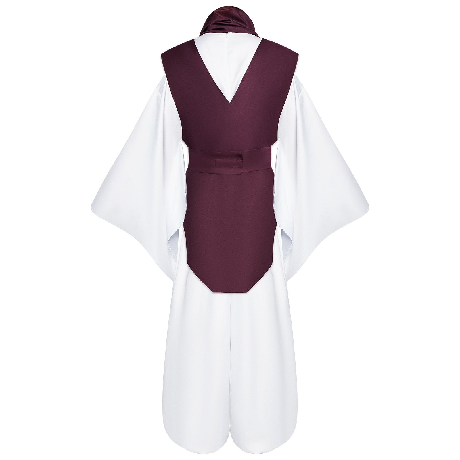 Costume de Cosplay Anime Choso avec gilet, cache-cou, ceinture, pantalon élastique blanc, tenues kimono Choso pour Halloween, fête, Comic Con