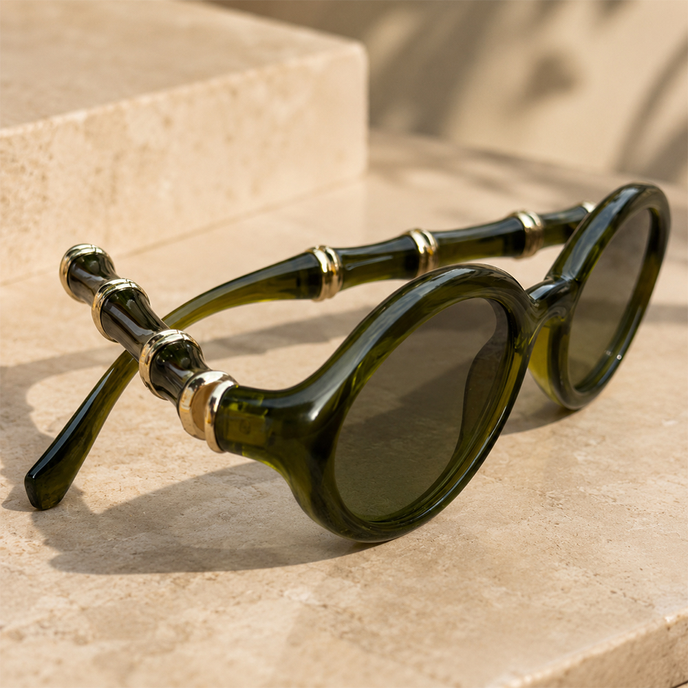 Nouvelles Lunettes de Soleil Ovales de Luxe 2026 pour Femme – Protection UV Rétro Tendance