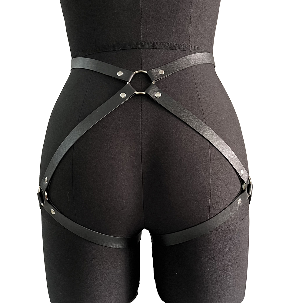 Harnais de jambe Bandage Sexy cuisse jarretière femmes hanche harnais ceinture gothique épée ceinture BDSM fétiche vêtements adulte érotique jarretière harnais