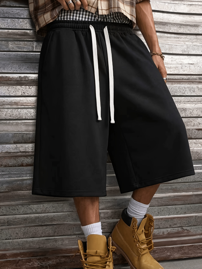Mode masculine, design sportif et décontracté, choix idéal pour les exercices d'été et les activités de plein air, tenue quotidienne et streetwear
