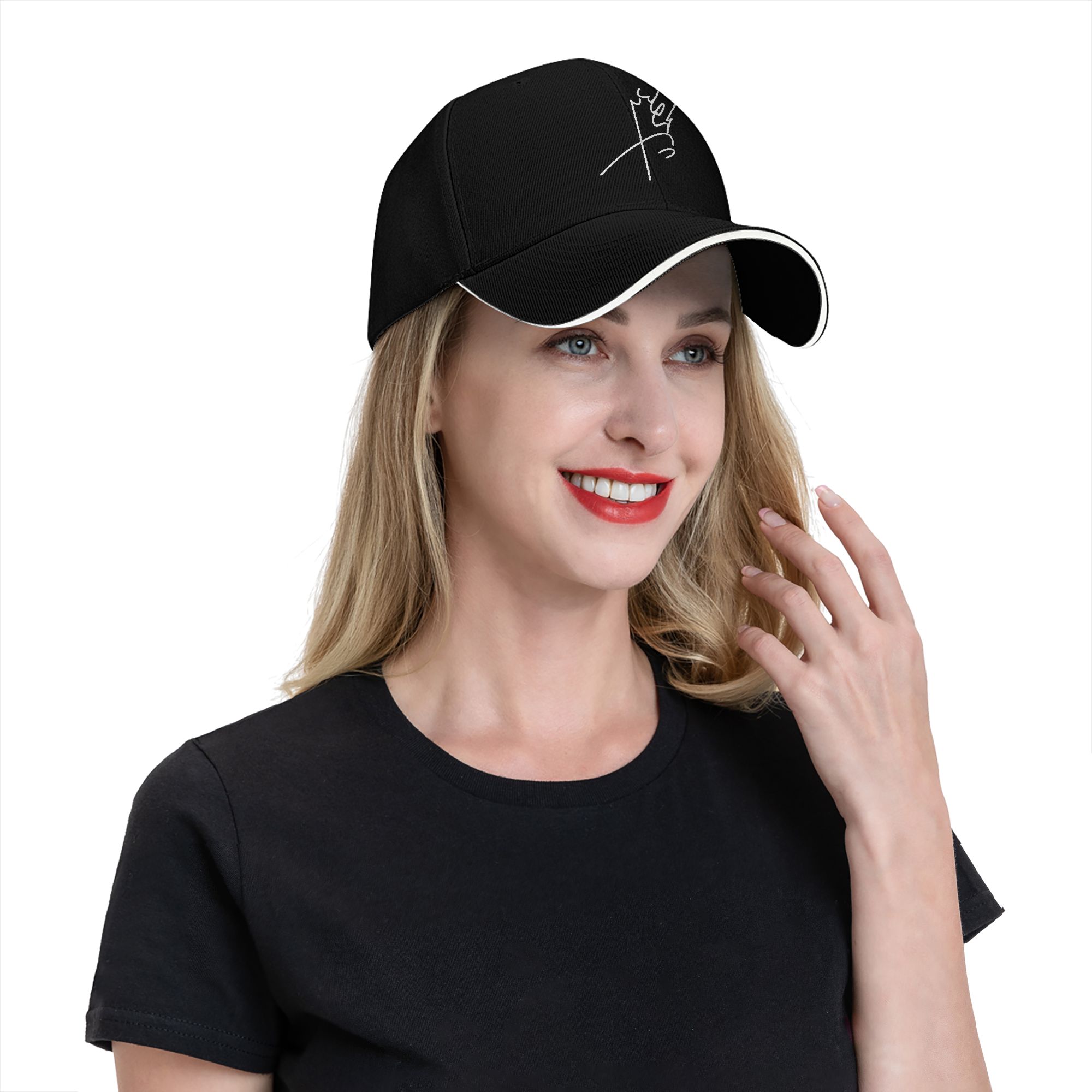 Casquettes de baseball Iran avec la signature de Mohammad Reza Pahlavi, casquette de camionneur élégante pour hommes et femmes, ajustement réglable