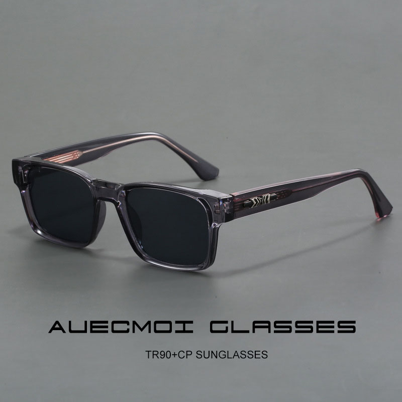 Lunettes de soleil de luxe de marque de créateur, carrées à rivets, pour femmes et hommes, populaires 2025, style vintage punk, pour la conduite en extérieur