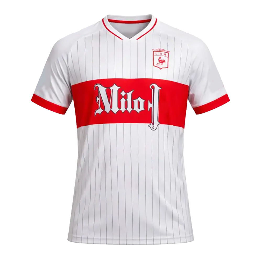 Maillot de football Milo J 2026 – T-shirt décontracté et tendance Y2K pour hommes et femmes, coupe oversize, respirant, séchage rapide, vêtement de sport ample