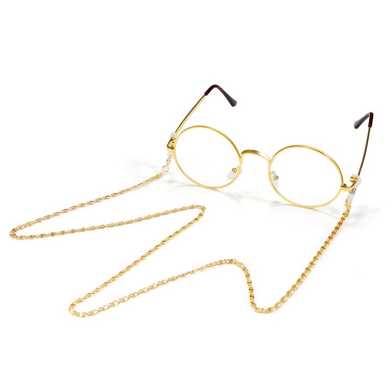 Chaîne de lunettes de lecture à la mode pour femmes, cordons de lunettes de soleil en métal, sangles de maintien, fournitures de retenue de lunettes