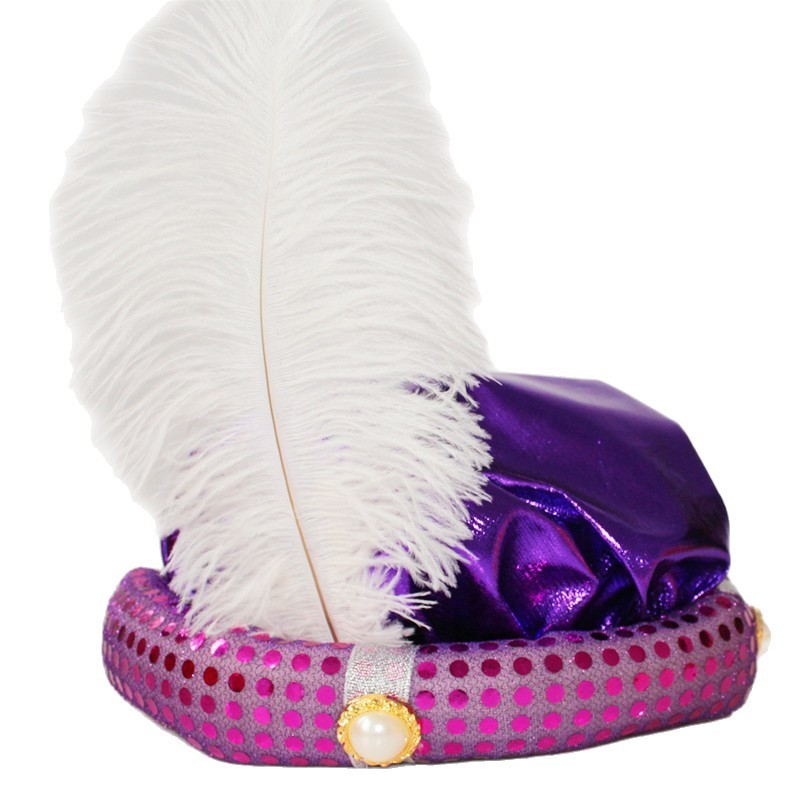Turban plissé arabe pour hommes, coiffure enveloppante pour Halloween, chapeau de Prince arabe Aladdin doré, casquette de mascarade Cosplay, accessoire de déguisement