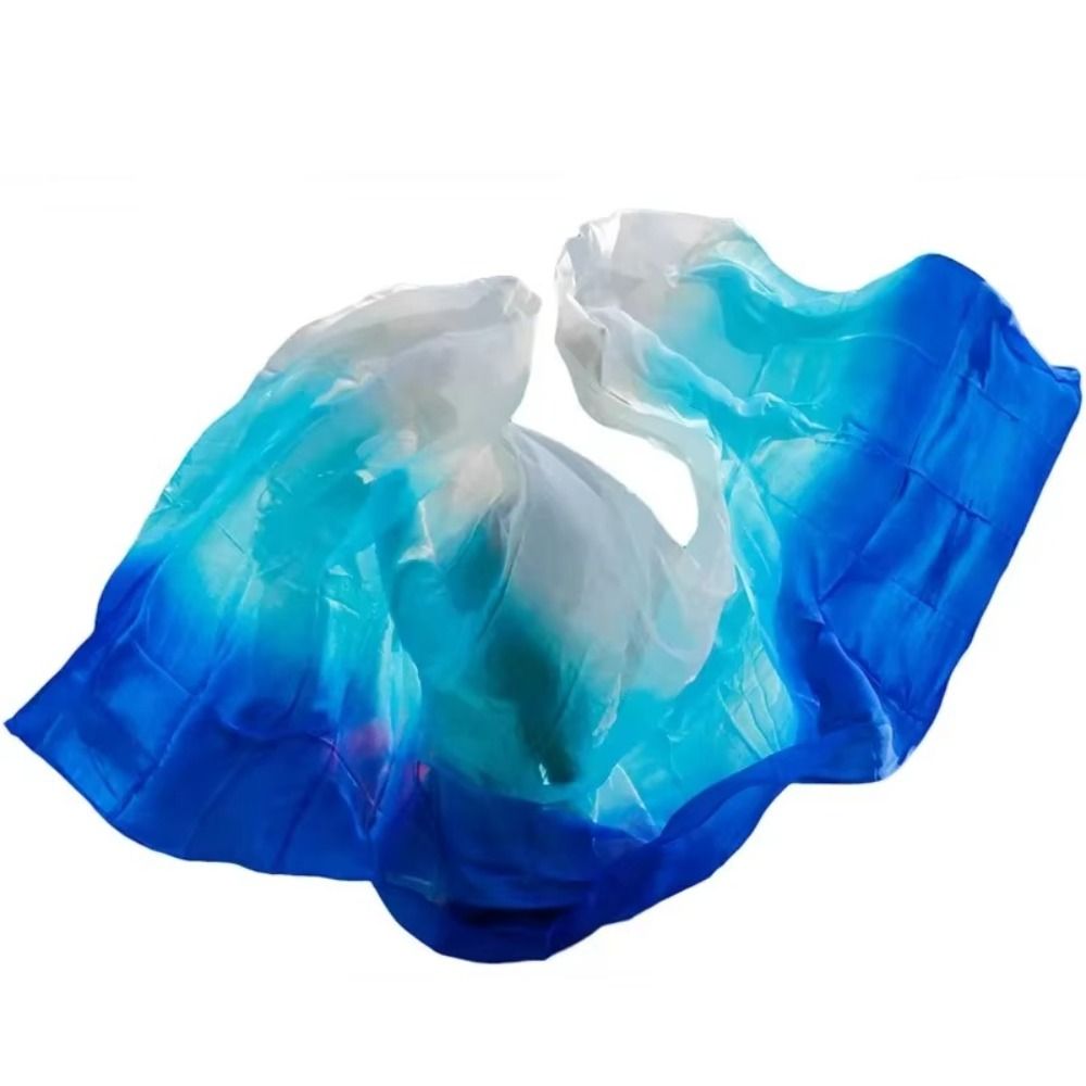 Accessoires de costumes : Voiles de danse du ventre dégradés 250cmx120cm, châles légers pour performance