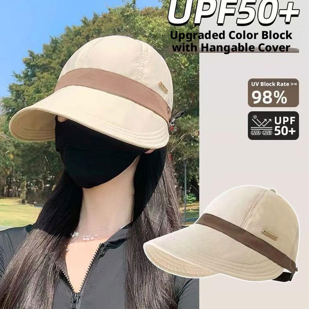 Casquette de pêcheur à séchage rapide pour femmes, pliable, à large bord, protection UV, chapeau de soleil, visières réglables, pour la plage et l'extérieur, été