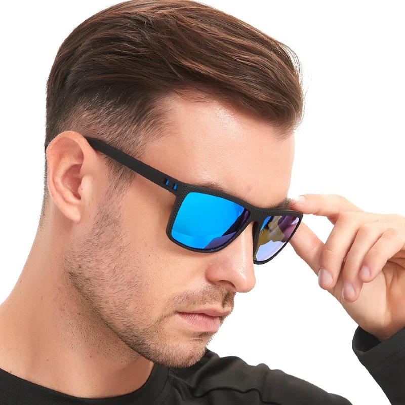 Lunettes de soleil carrées classiques vintage de haute qualité pour hommes et femmes, mode, pêche, conduite, sport, lunettes de soleil UV400, lunettes rétro