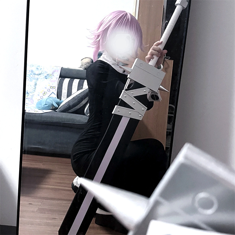 Costume de cosplay Anime Soul Eater Crona, ensemble complet avec chaussettes, manchettes, tenue pour fête d'Halloween, jeu de rôle, scène, vêtements de nonne, carnaval