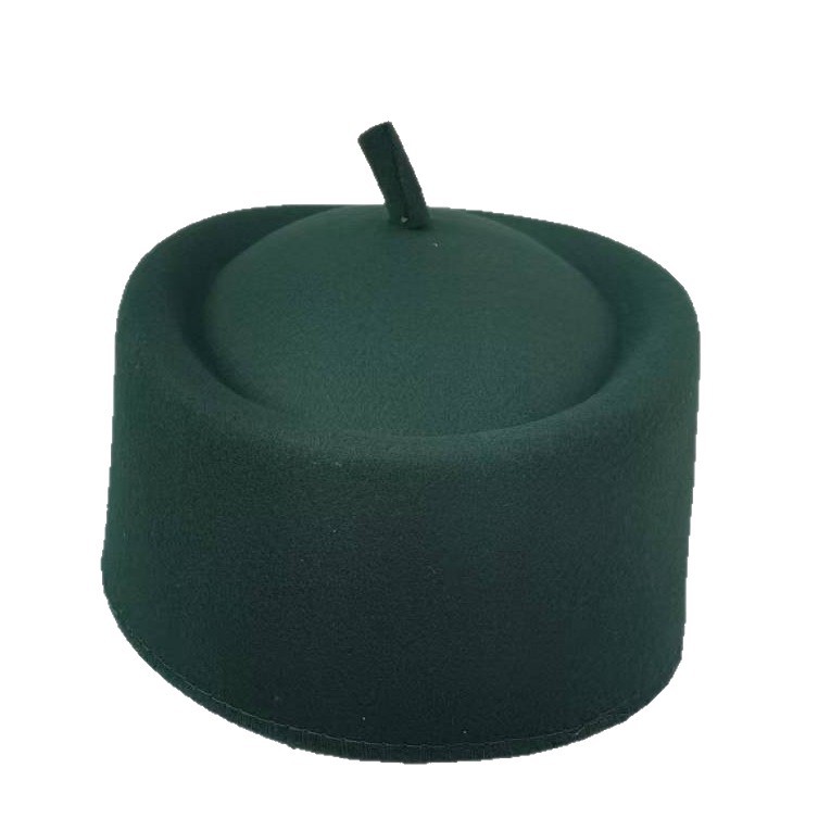 Chapeaux ethniques pour hommes et femmes, casquettes noires et vertes, chapeaux arabes pour l'Aïd et le Ramadan, chapeaux en feutre de coton, chapeaux de soirée formels, bérets élégants, hijab
