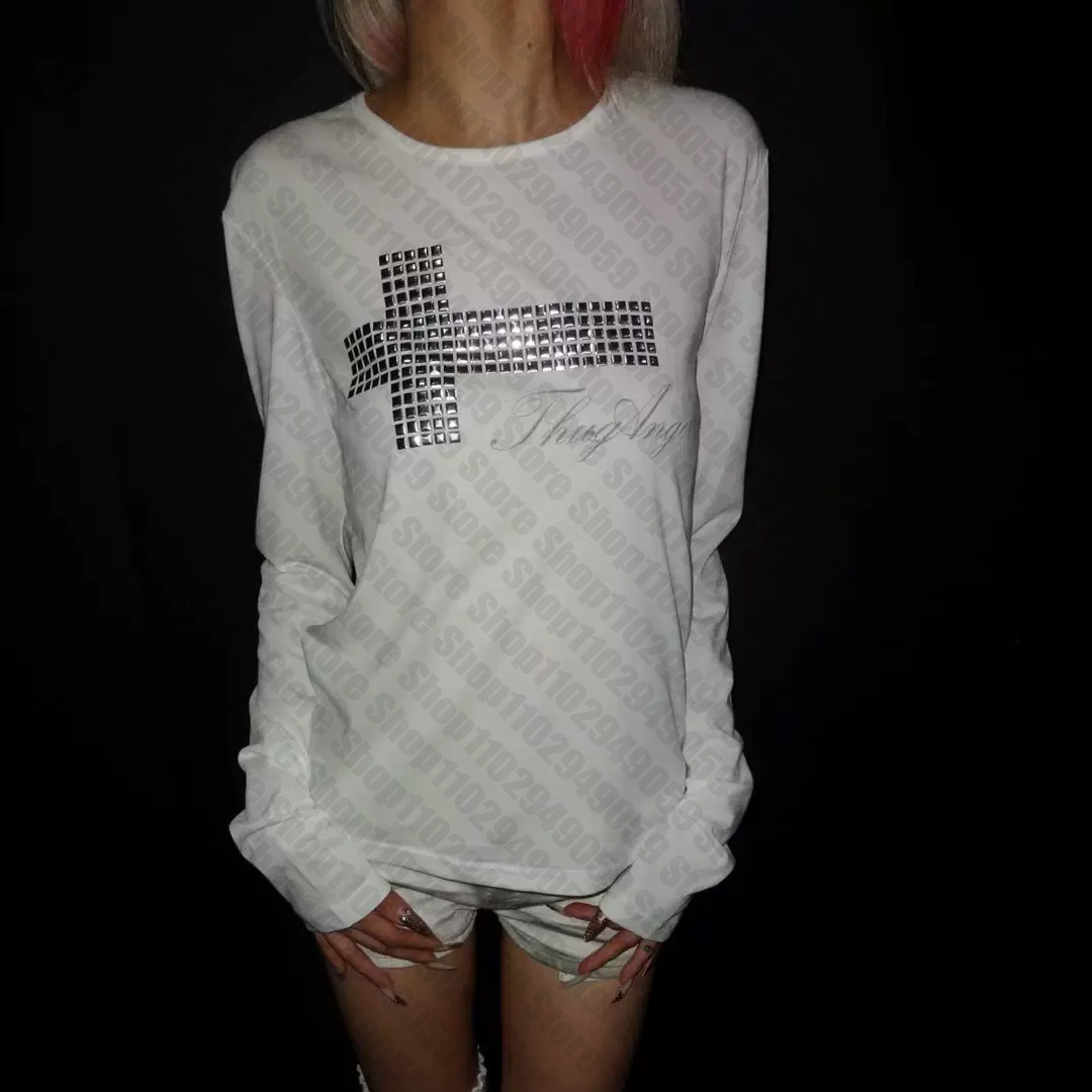 Vêtements pour femmes, vêtements des années 2000, hauts Y2k, crop top gothique Harajuku, vêtements féminins, style Shoujo Girl, t-shirts graphiques Y2k