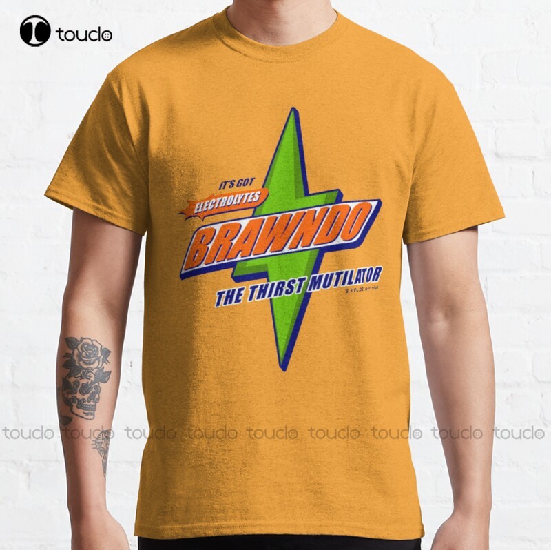 Brawndo-idiocray – T-Shirt classique en coton, nouveauté